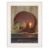"The Red Basket" by Susie Boyer, Ready to Hang Framed Print, White Frame
