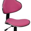 Pink Fabric Ergonomic Task Chair [BT-699-PINK-GG]