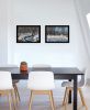 "Great Outdoors-Nature/Winter Forest" 2-Piece Vignette by Trendy Decor 4U; Ready to Hang Framed Print; Black Frame
