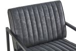 Modern design high quality PU(GREY)+ steel armchair; for Kitchen; Dining; Bedroom; Living Room