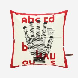 Bauhaus Art Pillow Sofa Living Room Bay Window Cushion (Option: case with core-Hand-45x45cm)