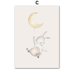 Art Painting Nordic Posters And Printed Animals (Option: C-60X100cm)