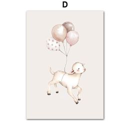 Art Painting Nordic Posters And Printed Animals (Option: D-60X100cm)