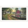 Trendy Decor 4U "The Road Home" Framed Wall Art; Modern Home Decor Framed Print for Living Room; Bedroom & Farmhouse Wall Decoration by Kim Norlien